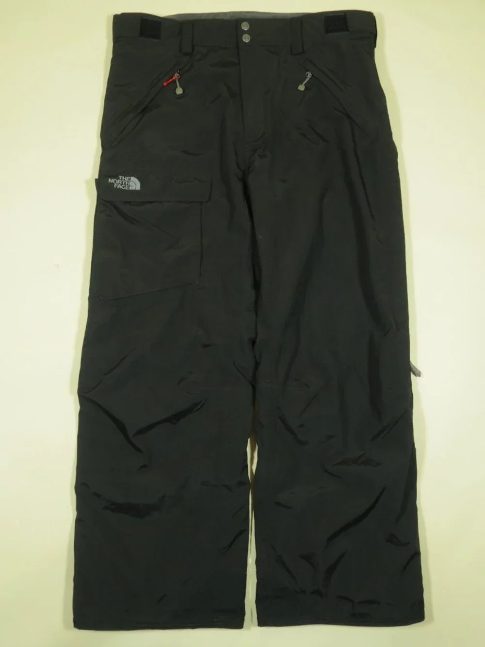 North Face Freedom Hyvent Waterproof Snowboard Pants Mens L Black Insulated Snow